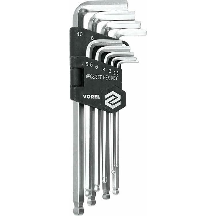 Set Chei Hexagonale 2.5-10Mm, Cr-V - ZEP.RO - Ți-e la îndemână!