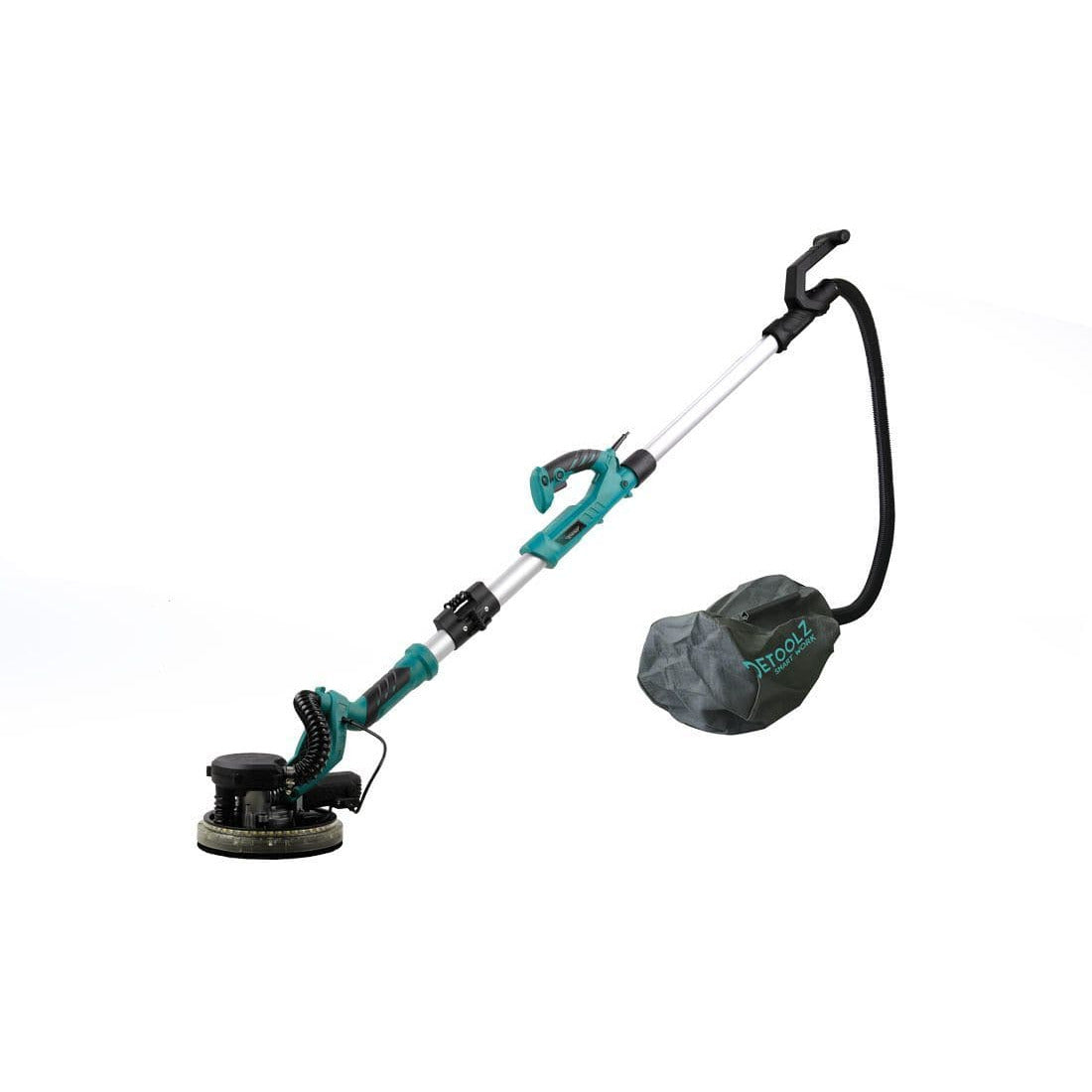 Slefuitor pentru pereti pliabil cu aspirator si LED 750W,Detoolz 225mm (DZ-C206) - Ro-Unelte