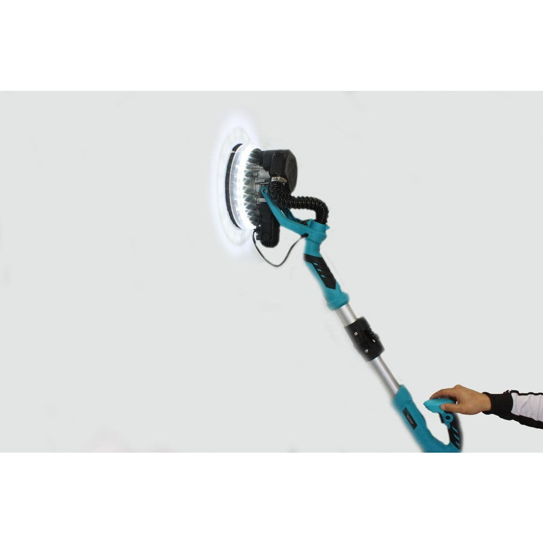 Slefuitor pentru pereti pliabil cu aspirator si LED 750W,Detoolz 225mm (DZ-C206) - Ro-Unelte