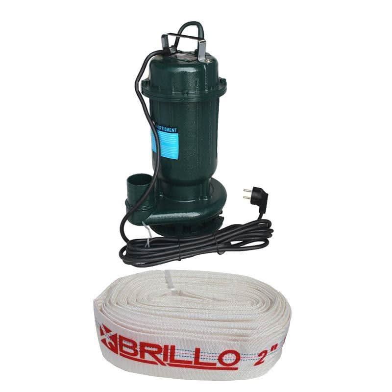 Pompa Apa Murdara Brillo 2500W Fara Plutitor + Furtun 50 M - ZEP.RO - Ți-e la îndemână!
