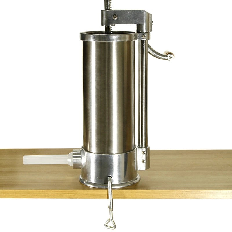 Aparat vertical de umplut carnati Craft Tec, capacitate 6 kg, inox, 6 palnii incluse - ZEP.RO - Ți-e la îndemână!