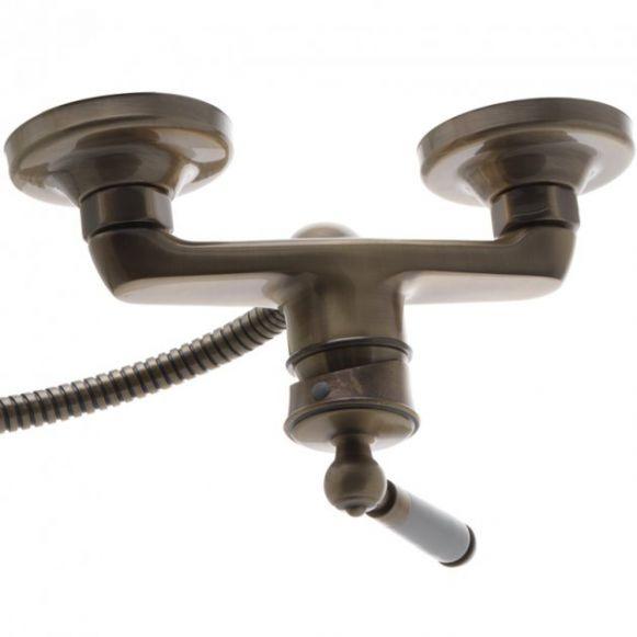 Baterie dus Mixxus Premium Vintage 003 Euro bronz, alama, monocomanda cu para de dus - ZEP.RO - Ți-e la îndemână!