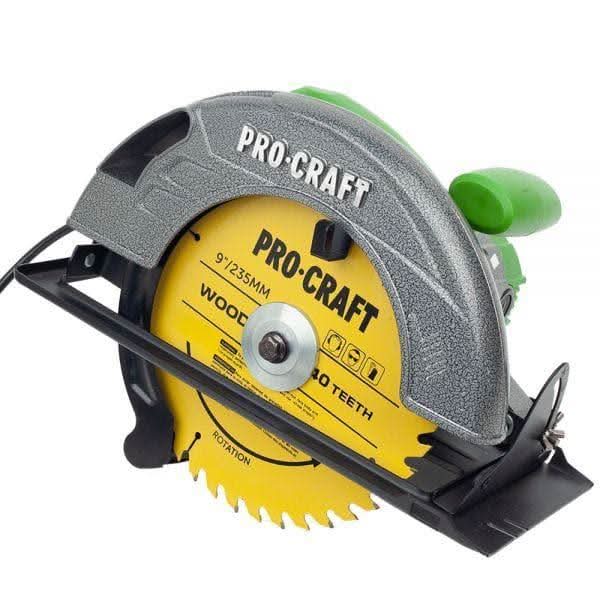 Circular electric de mana Procraft KR2830, 2.8 kW, 235 mm, 4500 rot/min - ZEP.RO
