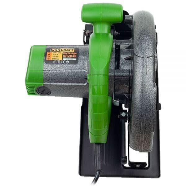 Circular electric de mana Procraft KR2830, 2.8 kW, 235 mm, 4500 rot/min - ZEP.RO