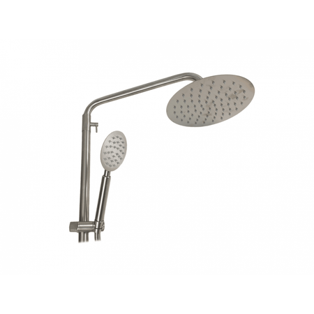 Coloana de dus Mixxus SUS-009-J, 120 cm + baterie si para, monocomanda, furtun flexibil - ZEP.RO