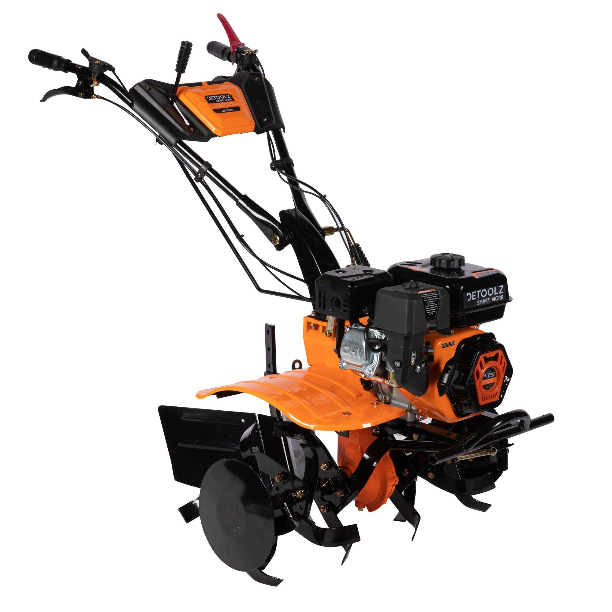 Motocultor Detoolz DZ-M122,7 CP, 212 CC, adancime de lucru 29 cm, latime de lucru 90 cm, viteze 2 inainte + 1 inapoi, motor benzina 4 timpi, - ZEP.RO - Ți-e la îndemână!