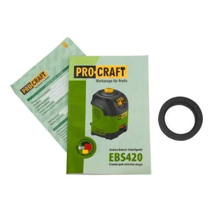 Masina pentru ascutirea burghielor Procraft EBS420, 95W, 1600RPM - ZEP.RO - Ți-e la îndemână!