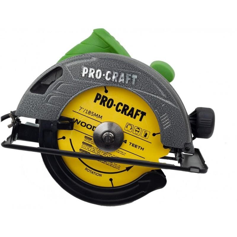 CIRCULAR ELECTRIC DE MANA PROCRAFT KR2300, 2.3 KW, 185 MM, 5000 RPM (EF-7570) - Ro-Unelte