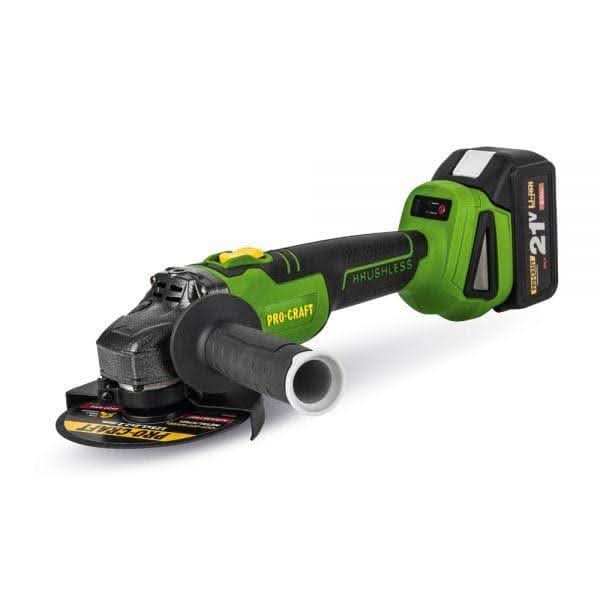 Polizor Unghiular (Flex) Cu Acumulator Procraft PWA216, 21V, 6A, 8500Rpm, 2 Acumulatori - ZEP.RO - Ți-e la îndemână!