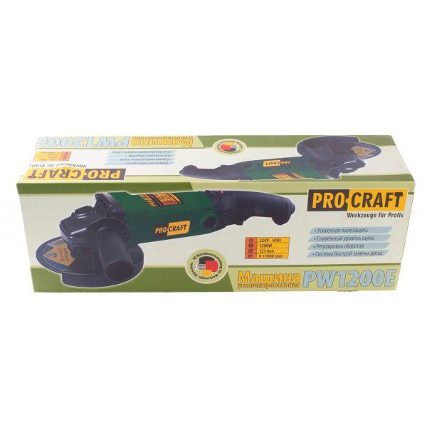 Polizor Unghiular Procraft PW1200E, 125Mm, 860W - ZEP.RO - Ți-e la îndemână!
