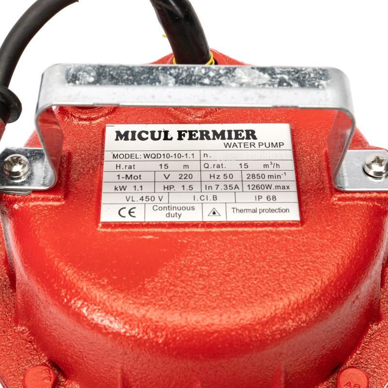 Pompa Apa Murdara Micul Fermier 1100W - ZEP.RO - Ți-e la îndemână!