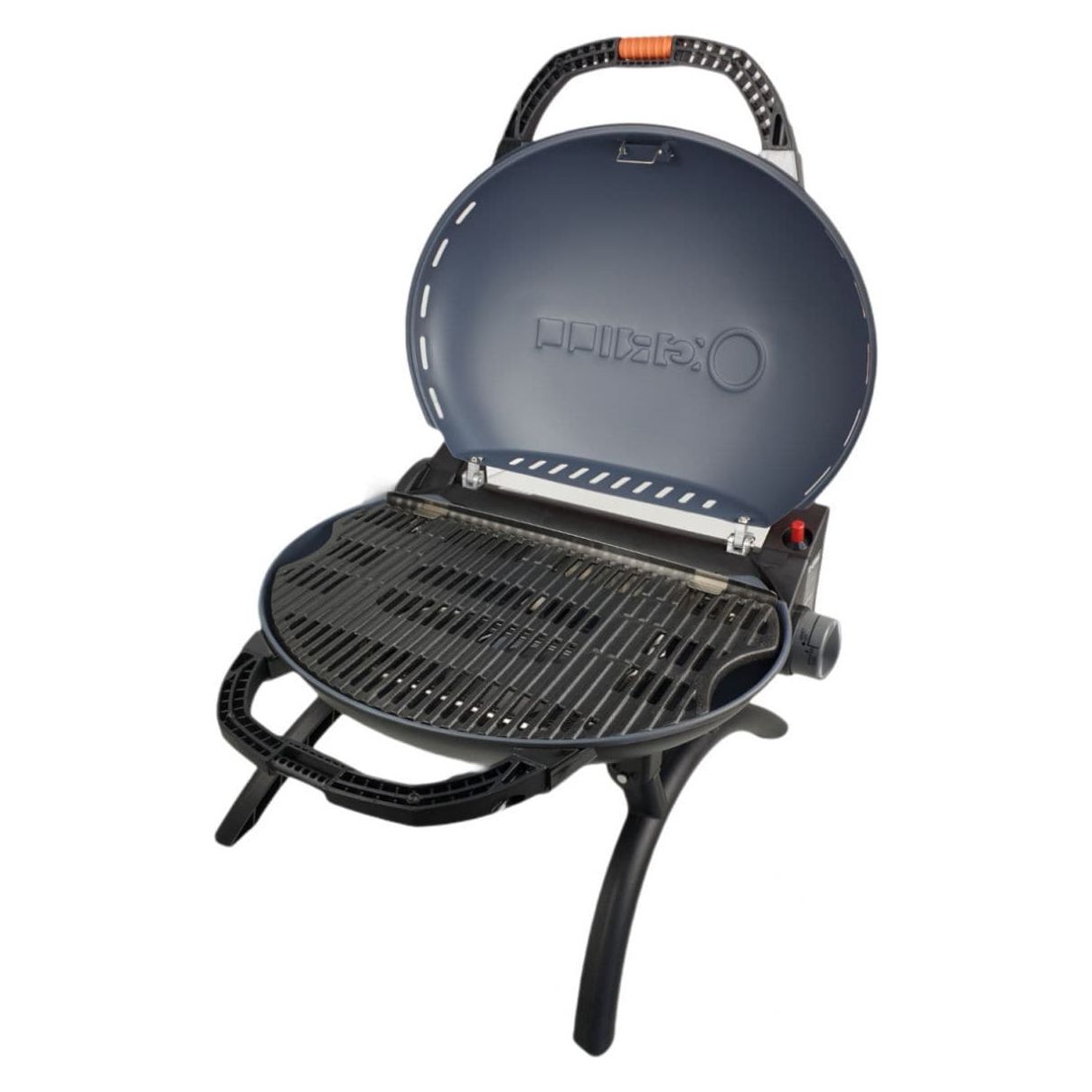 Gratar portabil pe gaz O-Grill 600, negru, diametrul stut de alimentare 10 mm sau 15 mm - ZEP.RO - Ți-e la îndemână!