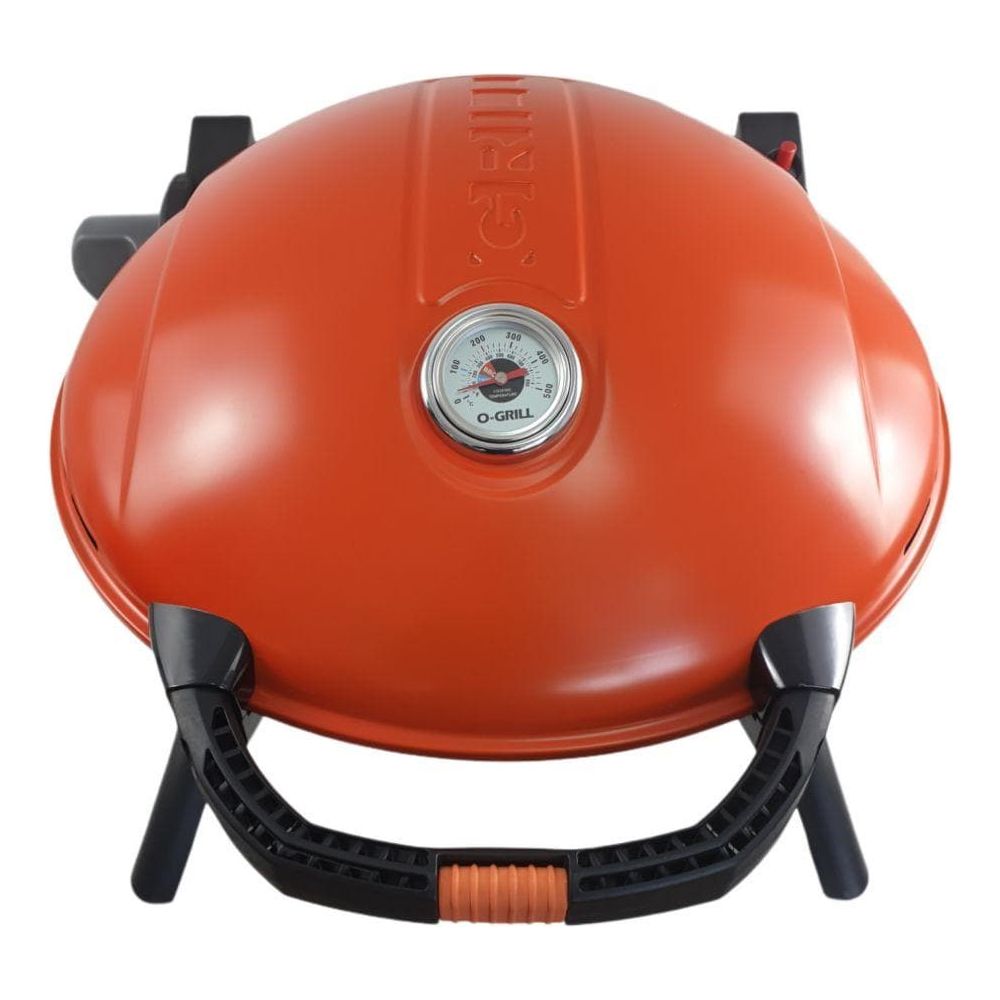 Gratar portabil pe gaz O-GRILL 900, portocaliu, 3.2 kW, consum 232 g/h - ZEP.RO - Ți-e la îndemână!