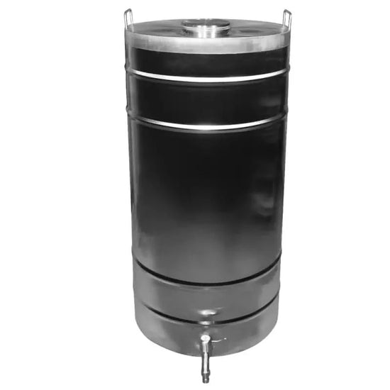 Butoi din inox cu capac, canea si garnitura, capacitate 180L, Tehno Ms #180 - ZEP.RO - Ți-e la îndemână!