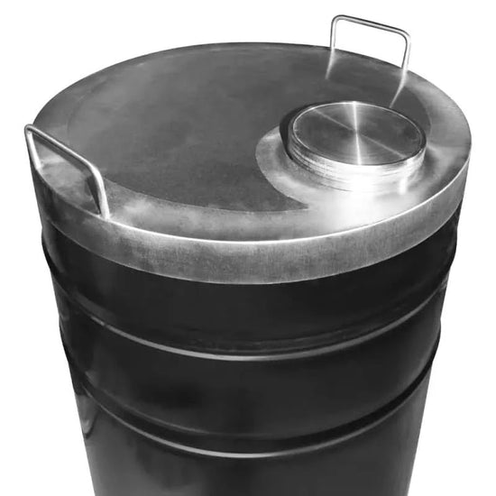 Butoi din inox cu capac, canea si garnitura, capacitate 180L, Tehno Ms #180 - ZEP.RO - Ți-e la îndemână!
