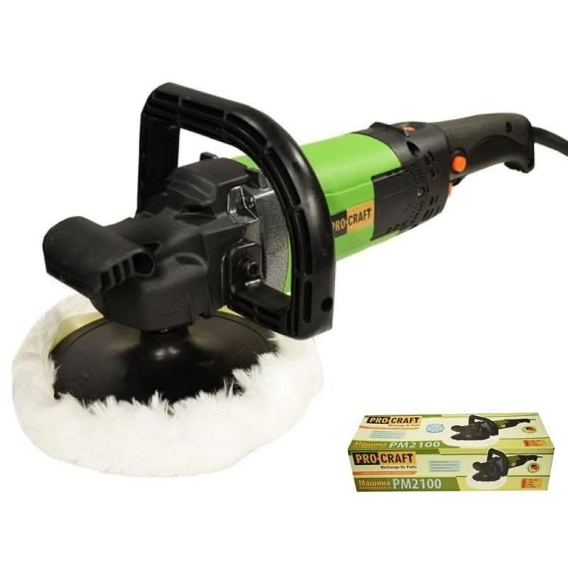 Masina de polisat ProCraft PM2100, 2100W, 0-3000 rpm, disc 180 mm