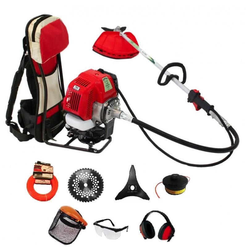 SET MOTOCOASA TIP RUCSAC 4.76CP, MICUL FERMIER BC430KF (G1550) + CAP DRUJBA (26) - Ro-Unelte