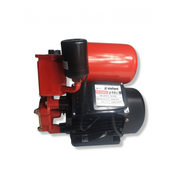 Mini Hidrofor Aquatic Elefant Ps170 Fonta, Silentios, 0.37 Kw, Turbina Bronz, Max 1.8 Bari - ZEP.RO - Ți-e la îndemână!
