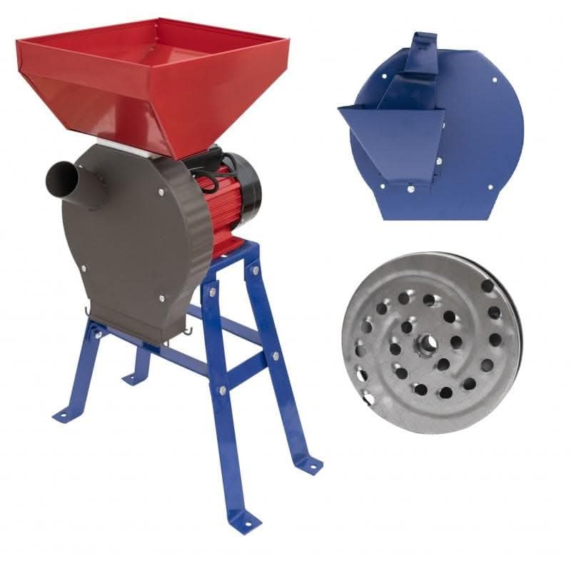 SET MOARA CEREALE SI FRUCTE ( 3 IN 1 ) CUVA MARE, 200KG/ORA + SUPORT, PANDORA - Ro-Unelte