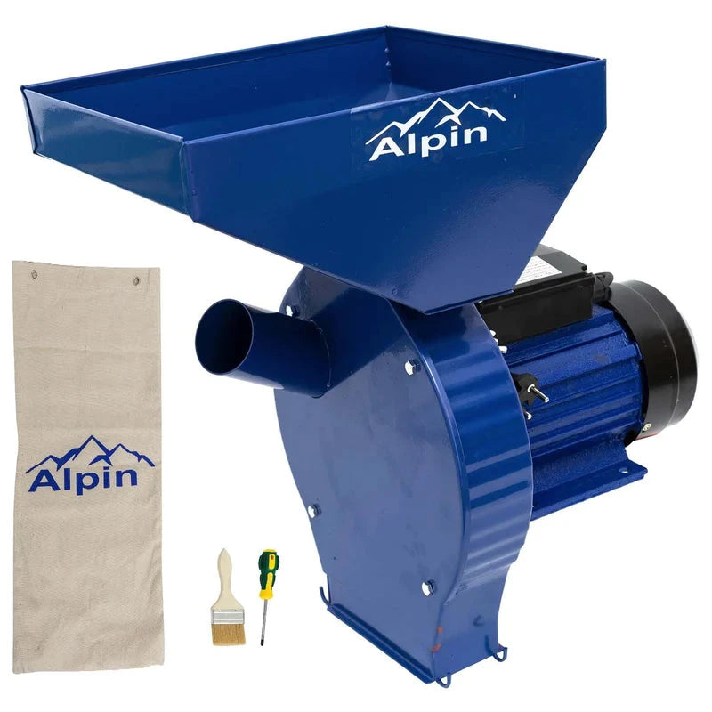 Moara cereale si stiuleti (2 in 1), Alpin Profi, 3.8KW, 300Kg/Ora, cu ciocanele pentru uruiala - ZEP.RO - Ți-e la îndemână!