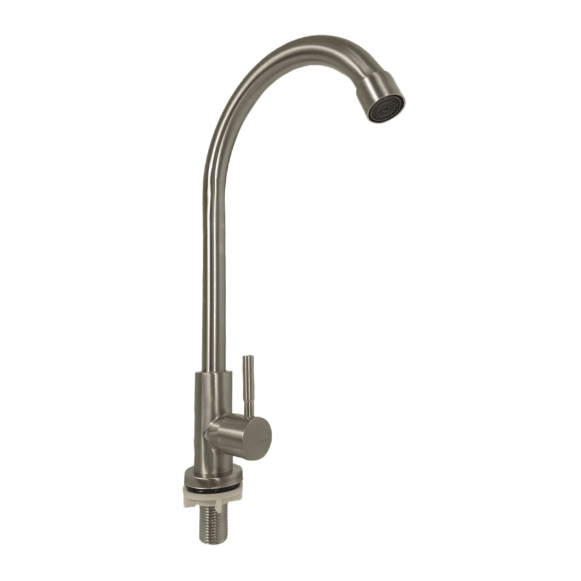 Baterie bucatarie apa rece MIXXUS MONO-01.SUS din otel inoxidabil, Monocomanda - ZEP.RO - Ți-e la îndemână!