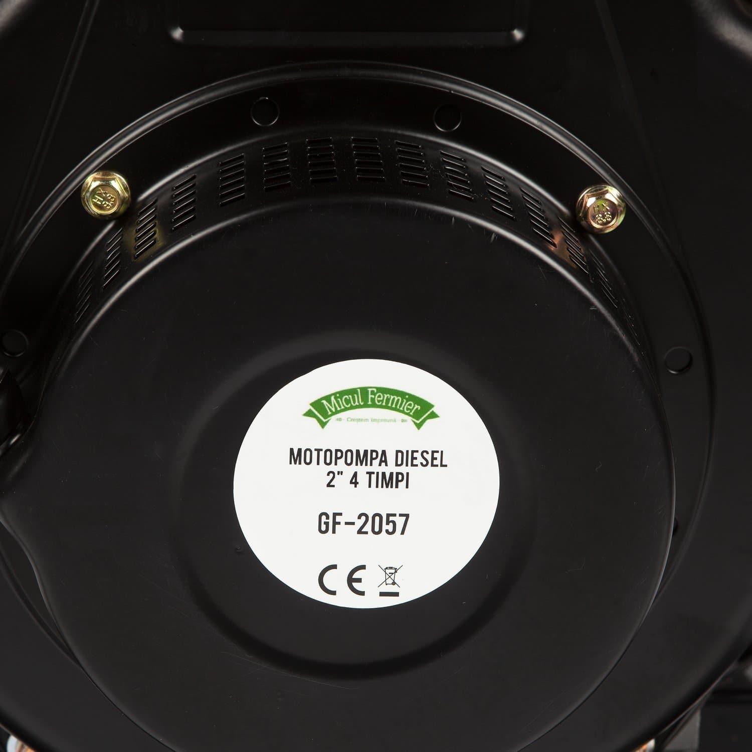 Motopompa Micul Fermier GF-2057 Presiune Inalta Diesel 2Toli 4 Timpi - ZEP.RO - Ți-e la îndemână!