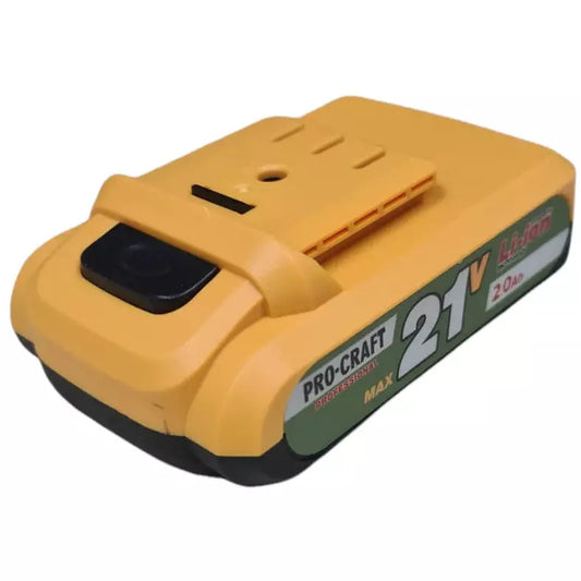 Acumulator Procraft PA212, 21V/2Ah (Ef-10207) - ZEP.RO - Ți-e la îndemână!