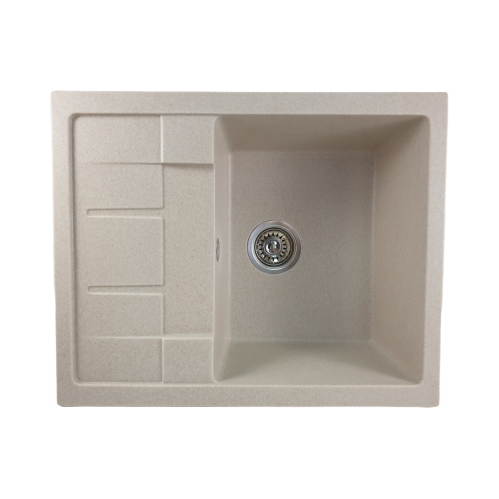 Pachet Chiuveta Bucatarie Dreptunghiulara Granit Mixxus Hb8210 Bej , Sifon Complet Inclus + Baterie Bucatarie Mixxus Sus-011 Bej - ZEP.RO - Ți-e la îndemână!