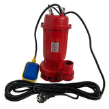Pompa Apa Murdara Luk-Tech WQD10 Cu Flotor, 1.1Kw, 10M3/H, 2 Toli - ZEP.RO - Ți-e la îndemână!