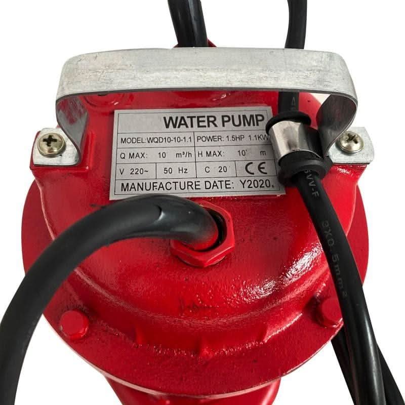 Pompa Apa Murdara Luk-Tech WQD10 Cu Flotor, 1.1Kw, 10M3/H, 2 Toli - ZEP.RO - Ți-e la îndemână!