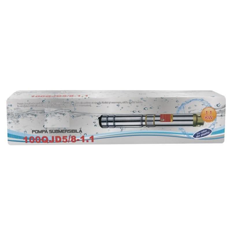 Pompa apa submersibila 1100W, 120m, 5000 l/h , 1 tol, 6 Bar, Model 2019, MFE 100QJD (4STM) (ALL-082) - Ro-Unelte