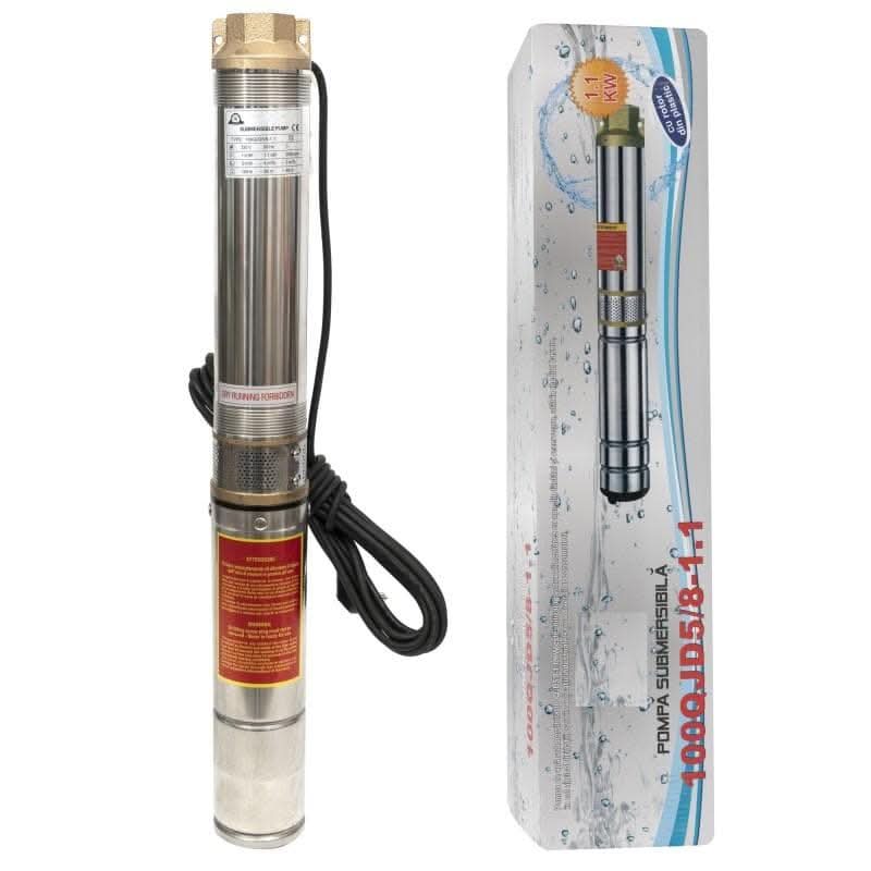 Pompa apa submersibila 1100W, 120m, 5000 l/h , 1 tol, 6 Bar, Model 2019, MFE 100QJD (4STM) (ALL-082) - Ro-Unelte