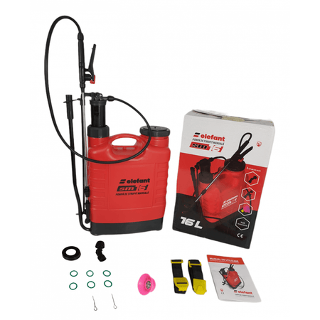 Pompa De Stropit Manuala Elefant Sm16L, Volum 16L, 3 Tipuri De Pulverizare - ZEP.RO - Ți-e la îndemână!