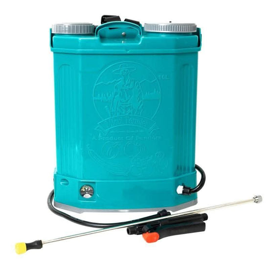Pompa stropit electrica Micul Fermier (Pandora) 16 Litri, 5 Bar cu baterie (GF-0667) - Ro-Unelte