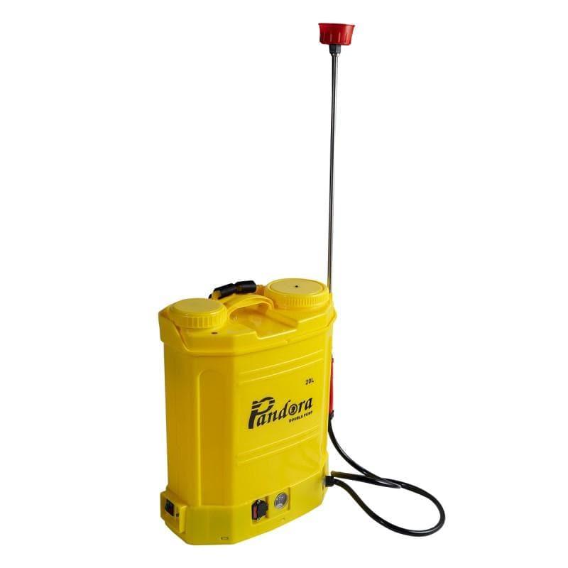 Pompa Stropit Electrica Pandora 17L, 7.5 Bar (Model Nou Cu Pompa Dubla), 2 Tije Pentru Ierbicidat Concomitent Cu 2 Duze - ZEP.RO - Ți-e la îndemână!