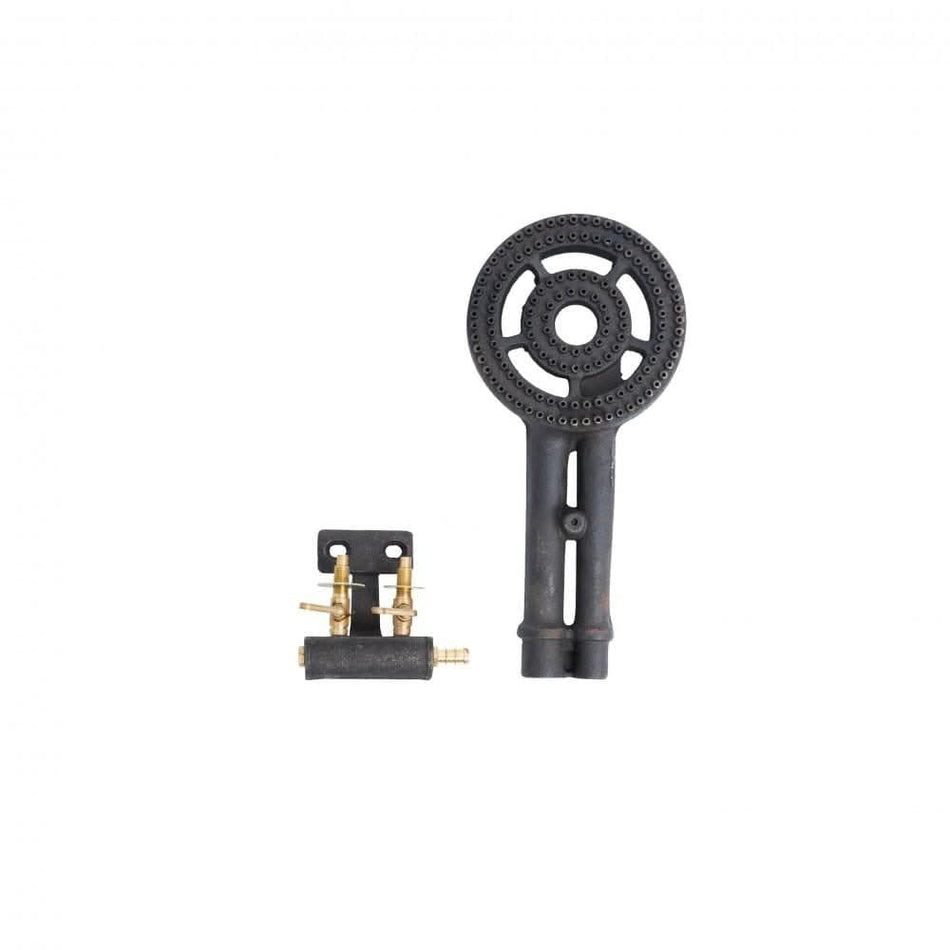 ARZATOR PE GAZ, ELEFANT TSGB08-TC, RAMA DE OTEL SI ARZATOR DIN FONTA, 2 FOCURI, 8 KW (EF-1343 ) - Ro-Unelte