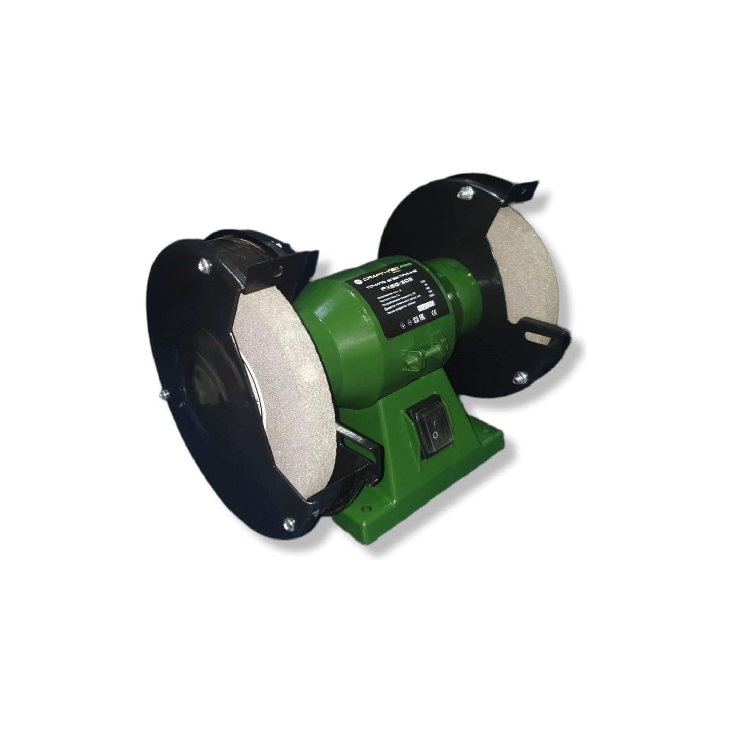 Polizor de banc CRAFT-TECH PXBG202, 500 W, 2950 rpm, diametru disc 150 mm - ZEP.RO - Ți-e la îndemână!
