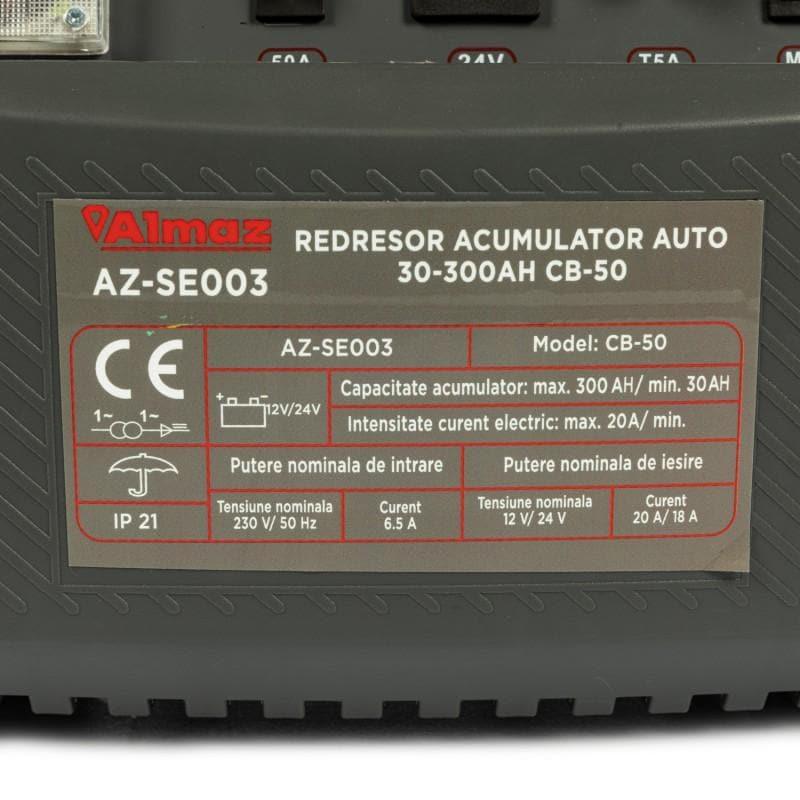 Redresor Acumulatori Auto 30-300Ah Cb-50 Almaz Az-Se003 - ZEP.RO - Ți-e la îndemână!