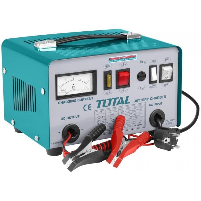Redresor baterii auto TOTAL (INDUSTRIAL ) (TBC-1601) - Ro-Unelte