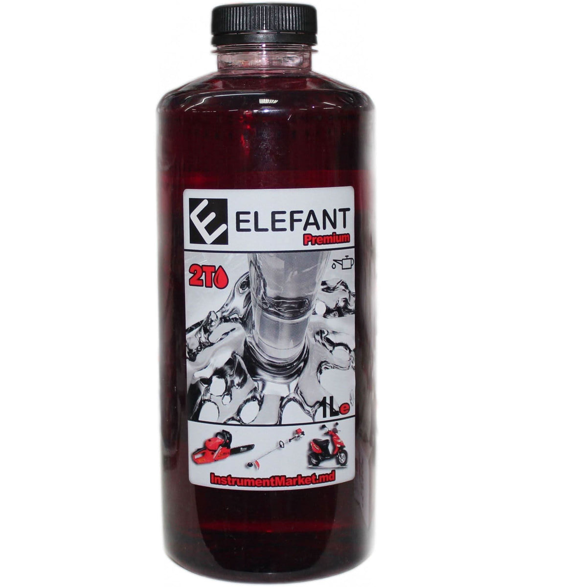 Ulei rosu pentru amestec 2T, 0,5 L