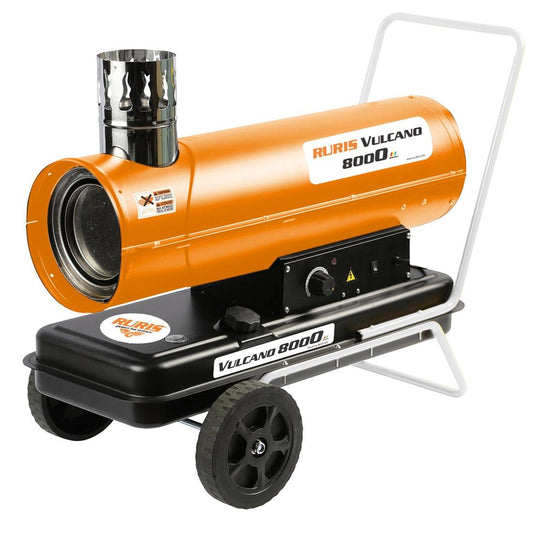 Tun De Aer Cald Ruris Vulcano 8000, Cu Ardere Indirecta, 20 Kw - ZEP.RO - Ți-e la îndemână!