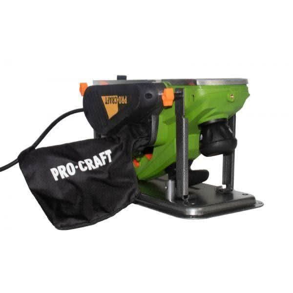 Rindea electrica cu masa PROCRAFT PE 2150, 2.1 kW, 16000 rpm, 2 cutite cu sac colectare - ZEP.RO - Ți-e la îndemână!