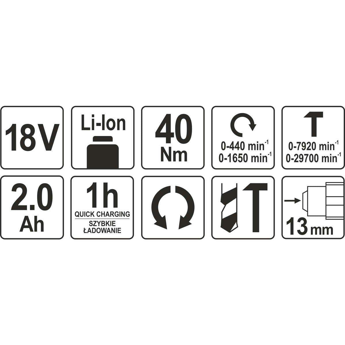 AUTOFILETANTA YATO CU PERCUTIE LI-ION 18V, 40NM - ZEP.RO