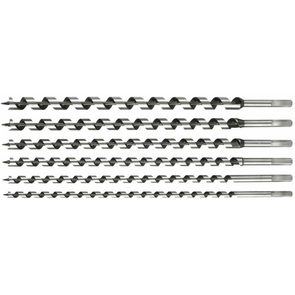 BURGHIU LUNG 300 MM PENTRU LEMN, SET 6 BUC, VOREL - ZEP.RO