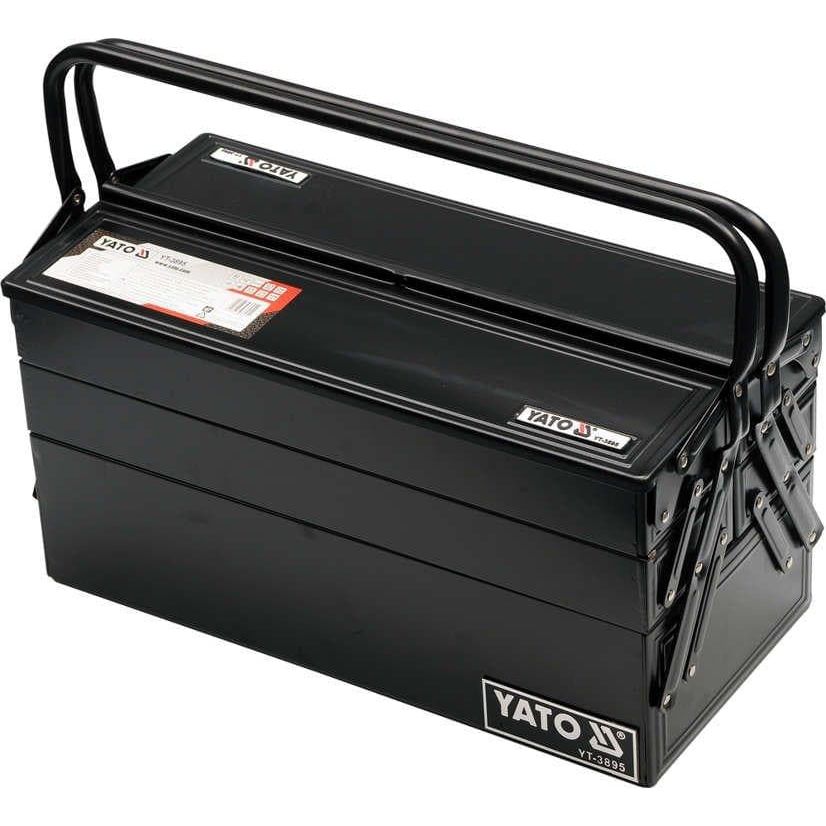 Trusă de scule profesională în cutie metalică Yato YT-3895, 63 piese - ZEP.RO - Ți-e la îndemână!