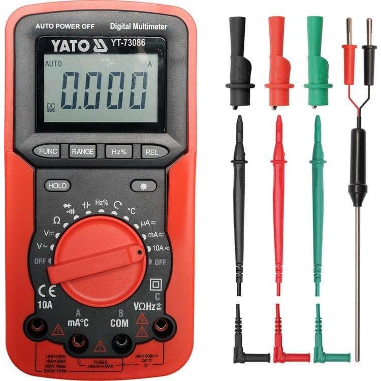 Multimetru Digital Universal Yato Yt-73086 - ZEP.RO - Ți-e la îndemână!