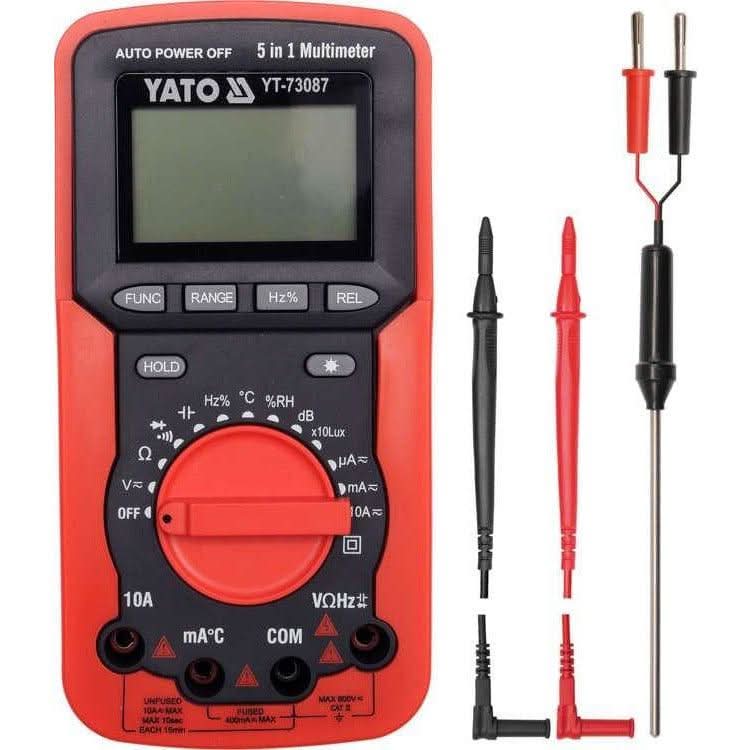 Multimetru Universal 5 In 1 Yato Yt-73087 - ZEP.RO - Ți-e la îndemână!