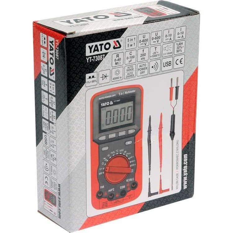 Multimetru Universal 5 In 1 Yato Yt-73087 - ZEP.RO - Ți-e la îndemână!