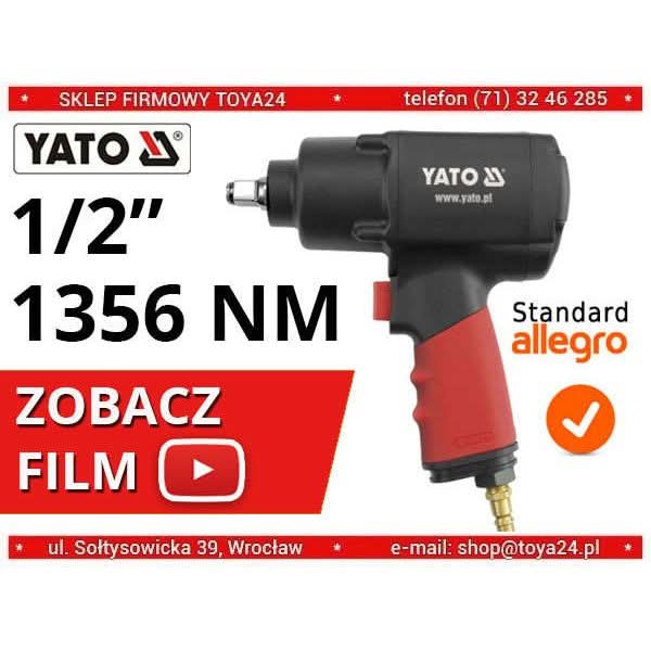 Pistol pneumatic 1/2" 1356NM Yato YT-0953 - ZEP.RO - Ți-e la îndemână!