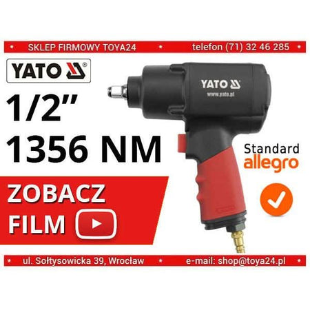 Pistol pneumatic 1/2" 1356NM Yato YT-0953 - ZEP.RO - Ți-e la îndemână!